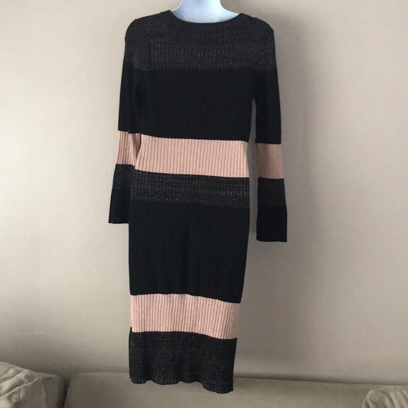 Roz and Ali Striped Sweater Dress - Picture 4 of 7